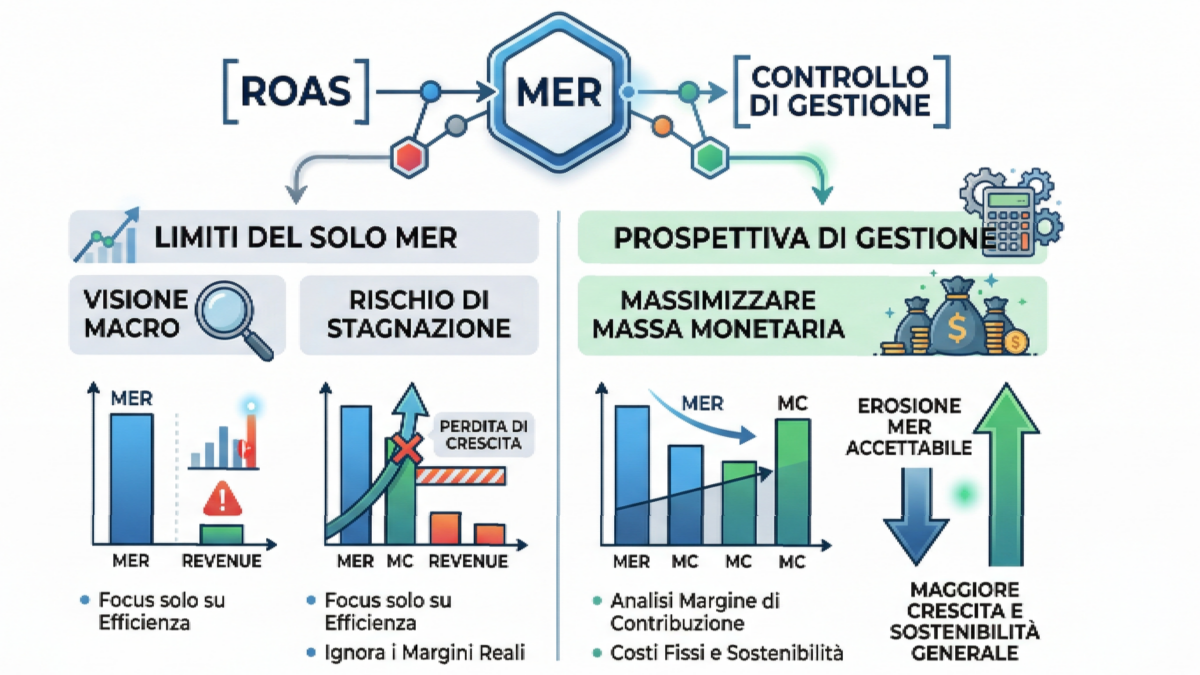 Stop al ROAS e al MER: Ti svelo la vera chiave della scalabilità
